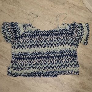 Off the shoulder shirt